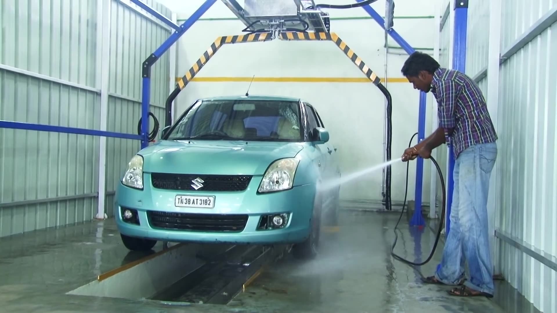 Vehicle Wash Area Facility Emerald Real Estate Pune