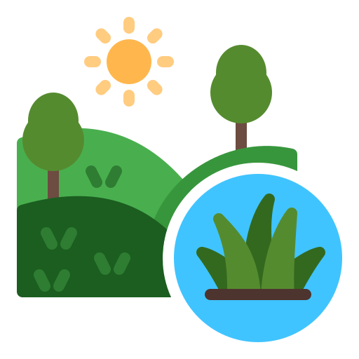 Land Area Icon